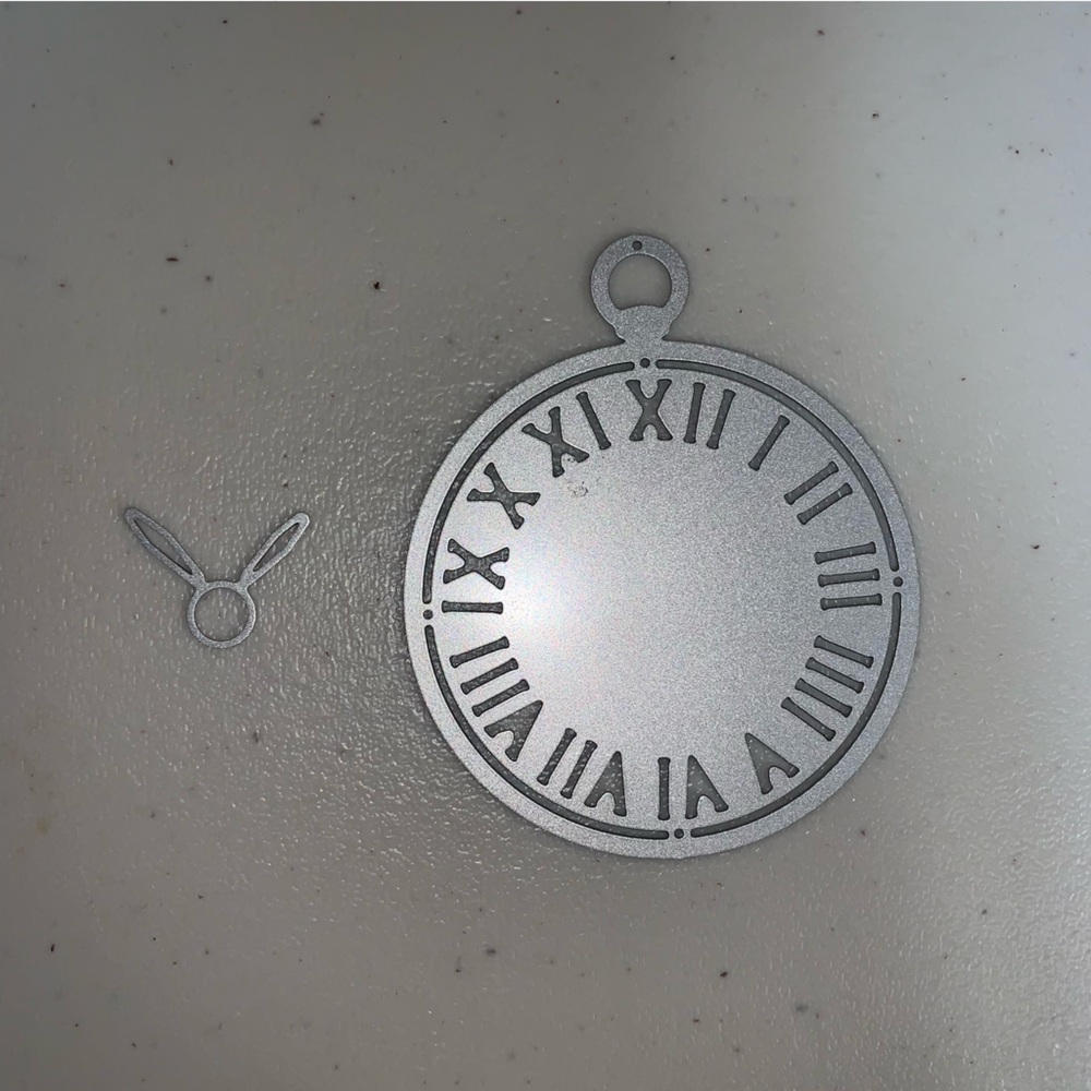 🆕 Clock Metal Die Cut Thinlit Framelit Paper Cut Scrapbook Card Craft Timepiece